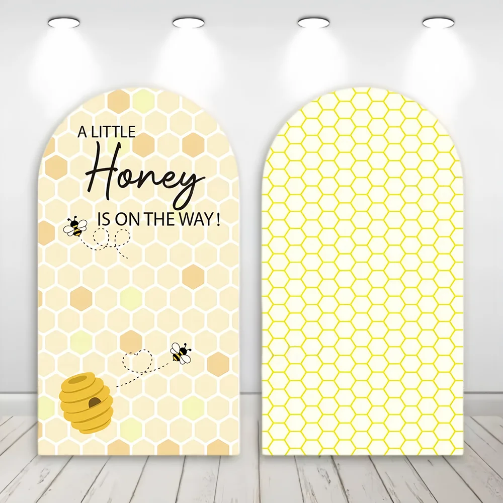 A Little Honey Is on The Way Arch Backdrop Cover Party Decorations Kids Newborn Baby Shower Arched Banner Background 2-Sided
A Little Honey Is on The Way Arch Backdrop Cover Party Decorations Kids Newborn Baby Shower Arched Banner Background 2-Sided