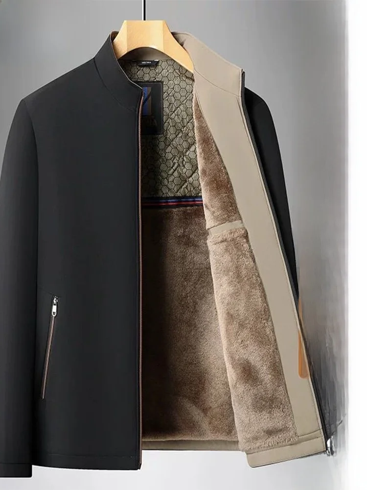 Утепленная мужская куртка с воротником-стойкой на флисовой подкладке, теплая хлопковая верхняя одежда для мужчин среднего и старшего возраста TUCANO Woodpeer
Утепленная мужская куртка с воротником-стойкой на флисовой подкладке, теплая хлопковая верхняя одежда для мужчин среднего и старшего возраста TUCANO Woodpeer