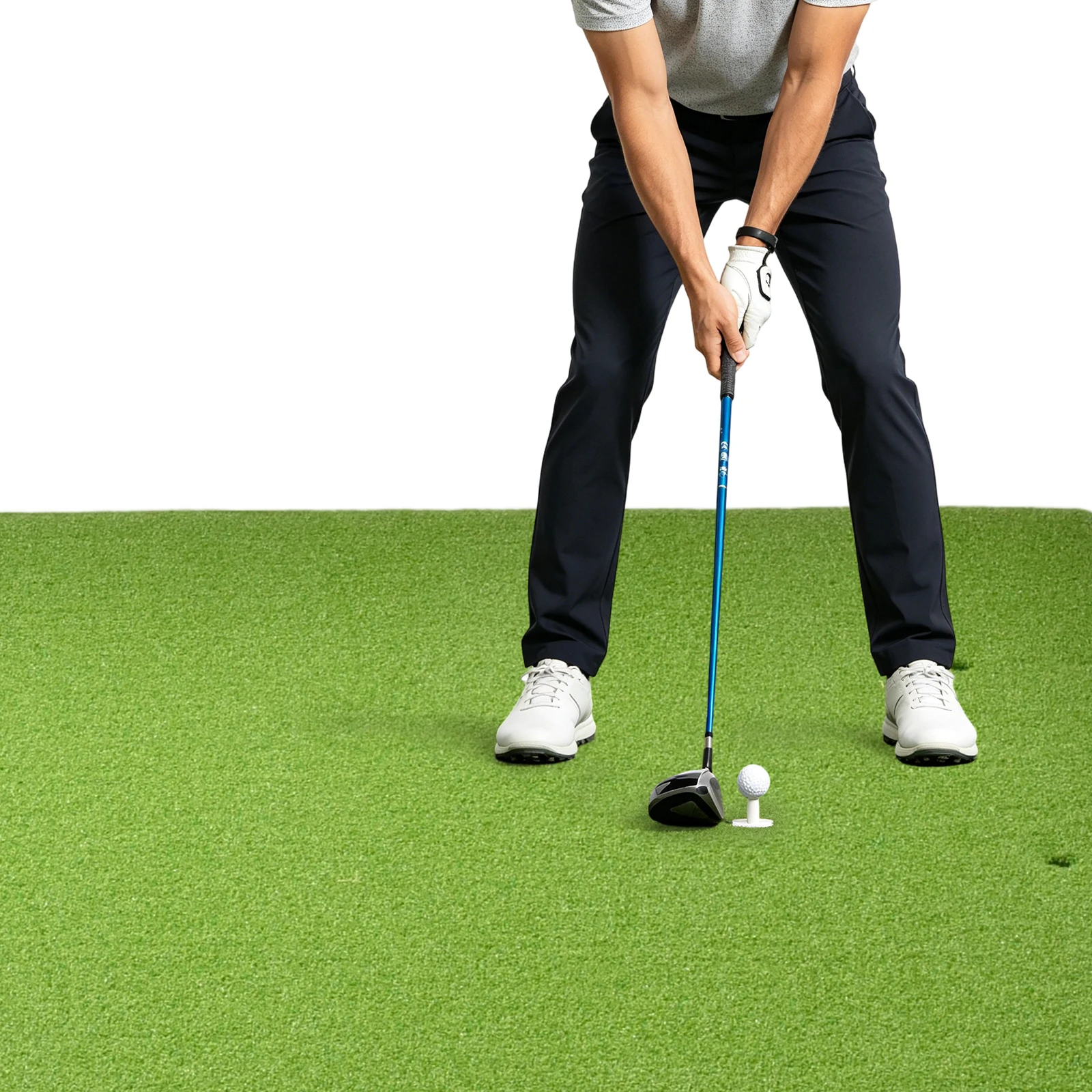 5x4 Feet Golf Mat with Ball Tray, Thickening Artificial Turf for Hitting, Driving, Chipping
5x4 Feet Golf Mat with Ball Tray, Thickening Artificial Turf for Hitting, Driving, Chipping