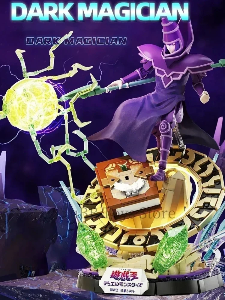 Строительные блоки серии Yu Gi Oh Dark Magician, сборные игрушки, анимационные фигурки, образовательные модели, настольные украшения, подарки
Строительные блоки серии Yu Gi Oh Dark Magician, сборные игрушки, анимационные фигурки, образовательные модели, настольные украшения, подарки