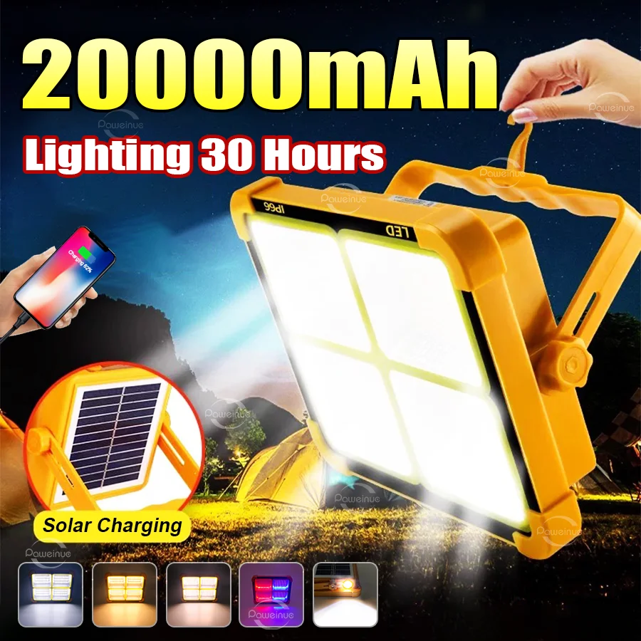 2026 Новая уличная солнечная лампа 20000 мАч Светодиодные солнечные фонари Внешний солнечный свет Аварийный светильник для кемпинга Перезаряжаемый подвесной фонарь
2026 Новая уличная солнечная лампа 20000 мАч Светодиодные солнечные фонари Внешний солнечный свет Аварийный светильник для кемпинга Перезаряжаемый подвесной фонарь