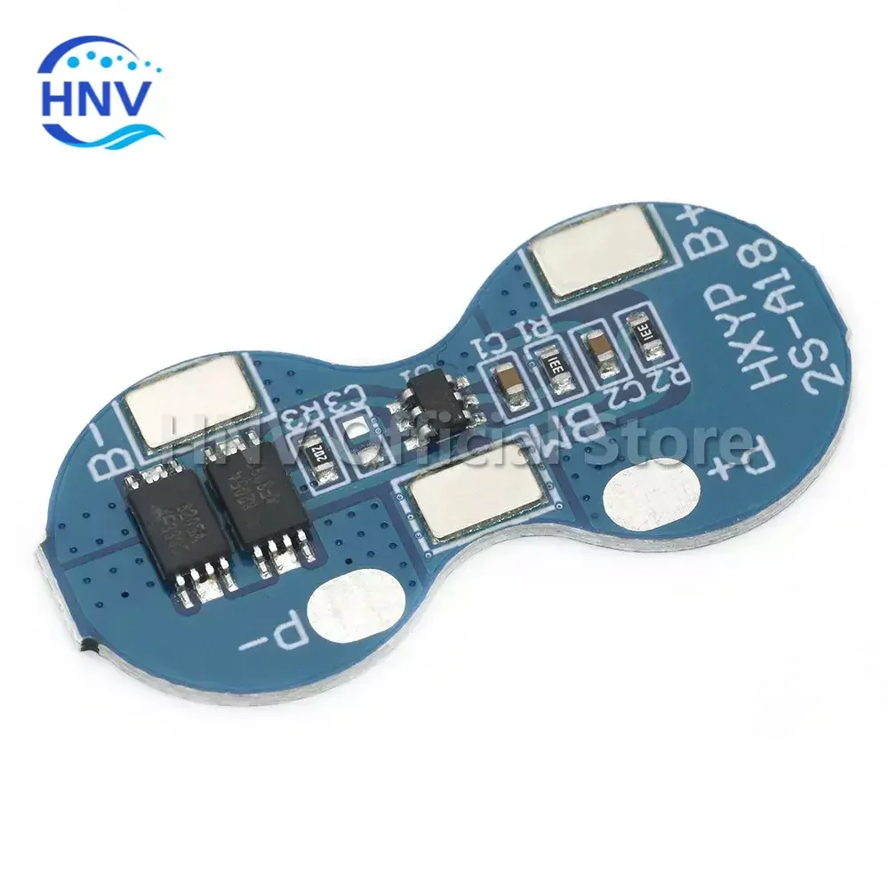 2S Li-ion 18650 Lithium Battery Charger Protection Board 7.4V Overcurrent Overcharge Overdischarge Protection 4A BMS
2S Li-ion 18650 Lithium Battery Charger Protection Board 7.4V Overcurrent Overcharge Overdischarge Protection 4A BMS