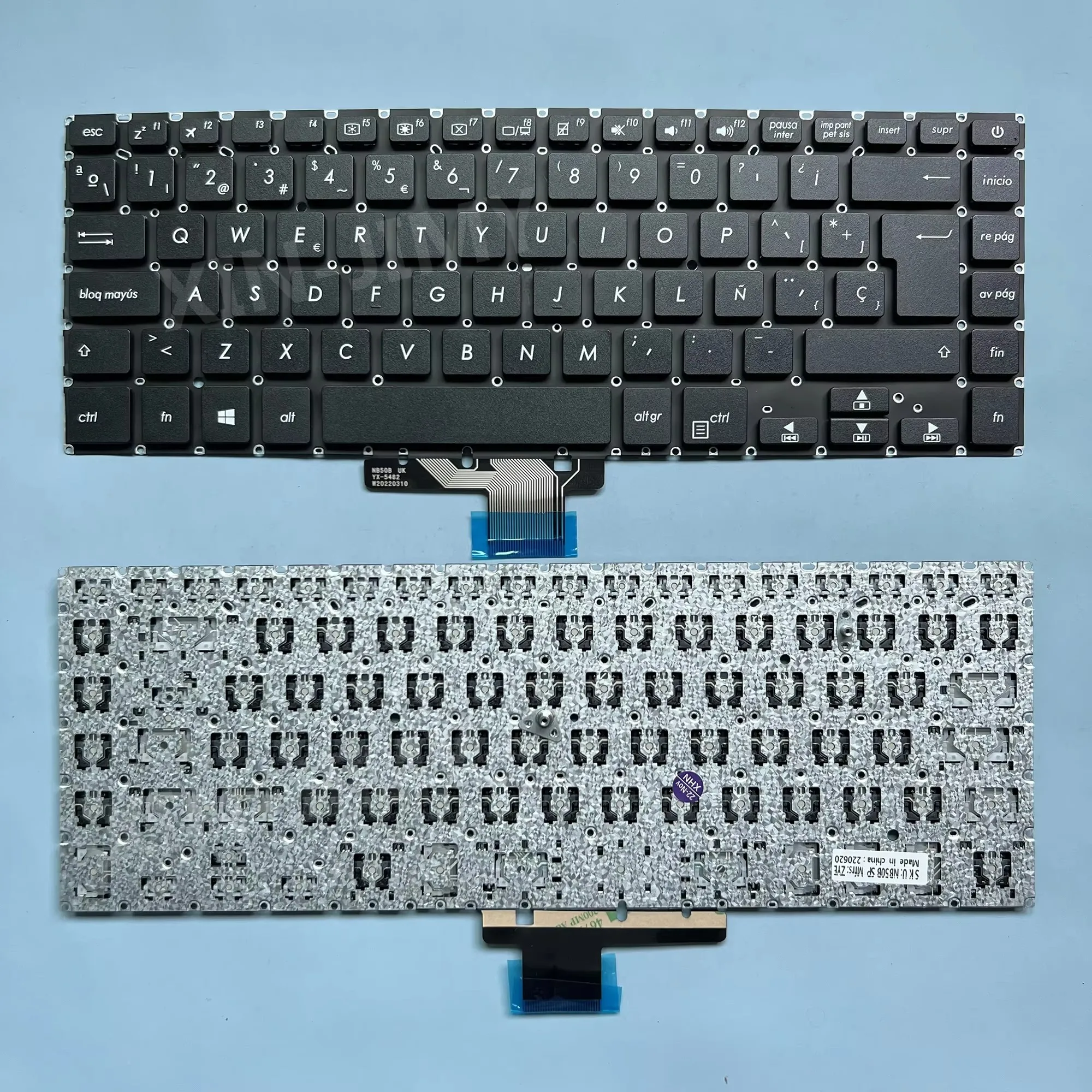XIN испанская клавиатура для ноутбука ASUS VivoBook X510 X510U X510UA X510Q X510QA S15 S510U S5100UQ UK505B U5100UQ S510UA F510U A510U
XIN испанская клавиатура для ноутбука ASUS VivoBook X510 X510U X510UA X510Q X510QA S15 S510U S5100UQ UK505B U5100UQ S510UA F510U A510U