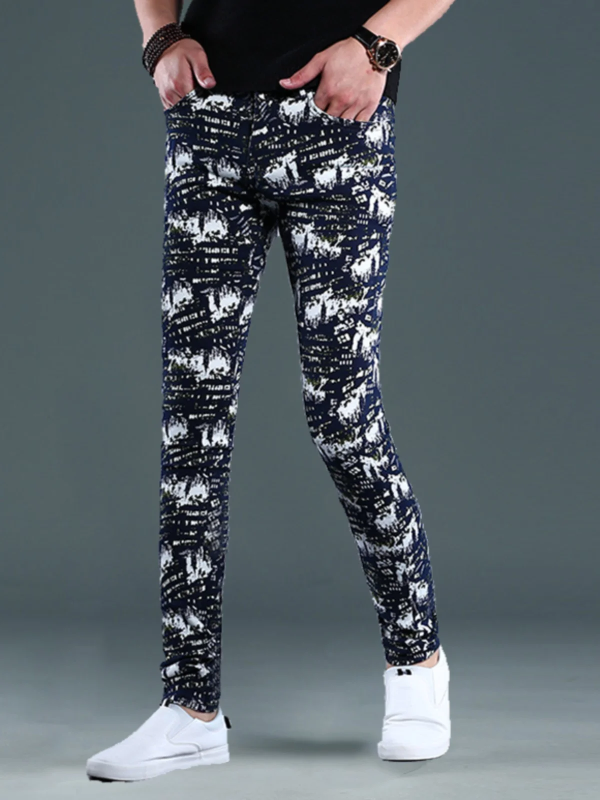 High Elastici Camouflage Denim Jeans Men's Spring Autumn Faion Slim Fit Casual Long Pants Trendy Brand New 2025 Model
High Elastici Camouflage Denim Jeans Men's Spring Autumn Faion Slim Fit Casual Long Pants Trendy Brand New 2025 Model