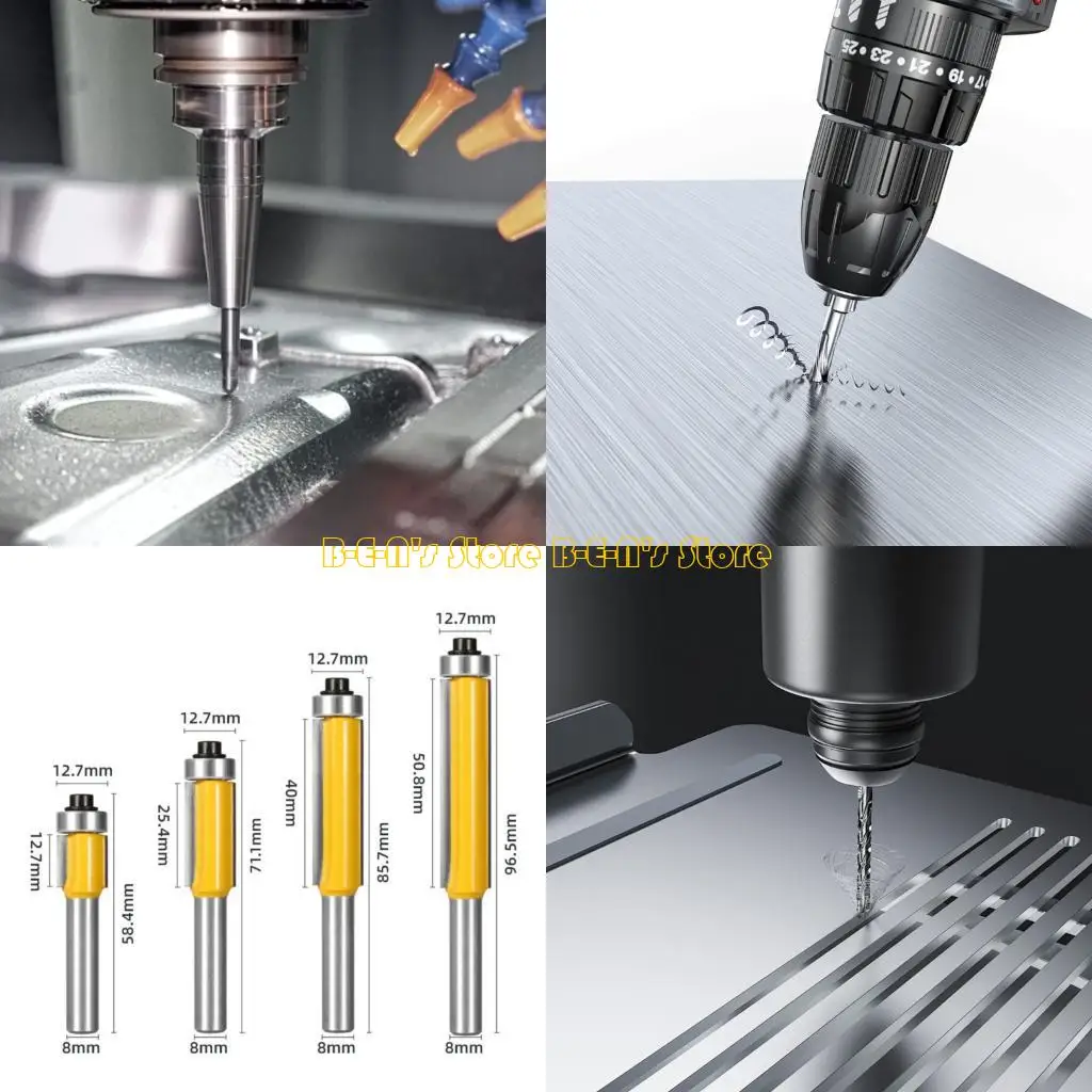 Y1AD Precise Woodworking Router Bit 12.7mm Blade 8mm Shaft With Ball Bearing Design
Y1AD Precise Woodworking Router Bit 12.7mm Blade 8mm Shaft With Ball Bearing Design