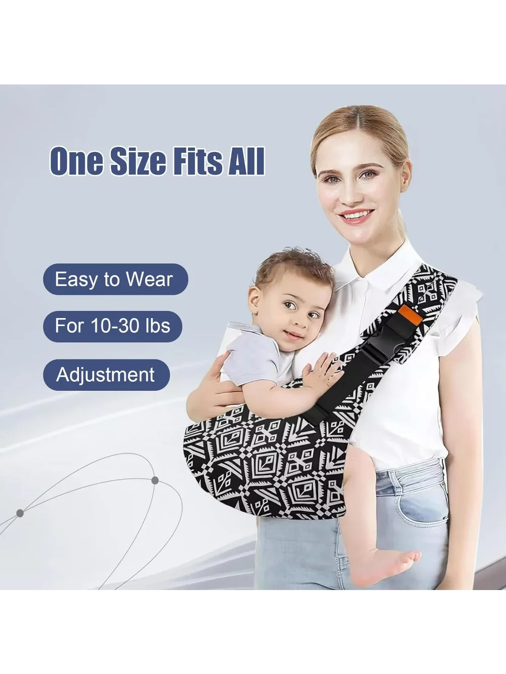 Portable Baby Carrier Wrap Toddler Accessories Multifunctional Strap Infant Bag Adjustable Shoulder Baby Carriers Sling for Kid
Portable Baby Carrier Wrap Toddler Accessories Multifunctional Strap Infant Bag Adjustable Shoulder Baby Carriers Sling for Kid