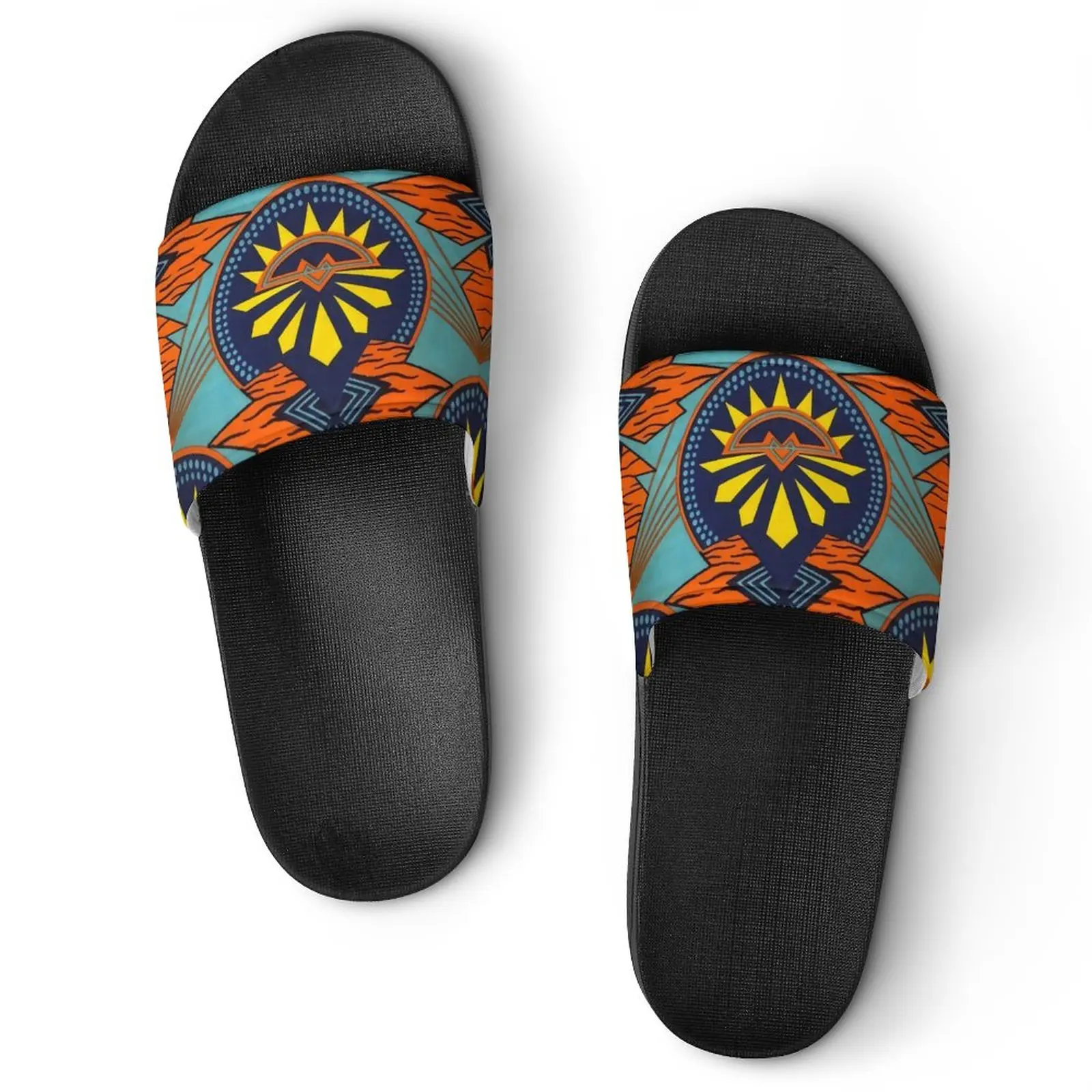 Custom African Art Pattern Men'S Slippers Indoor Bathroom Thick Platform Non-Slip Family Flip-Flops Beach Sandals Unisens 36-46
Custom African Art Pattern Men'S Slippers Indoor Bathroom Thick Platform Non-Slip Family Flip-Flops Beach Sandals Unisens 36-46