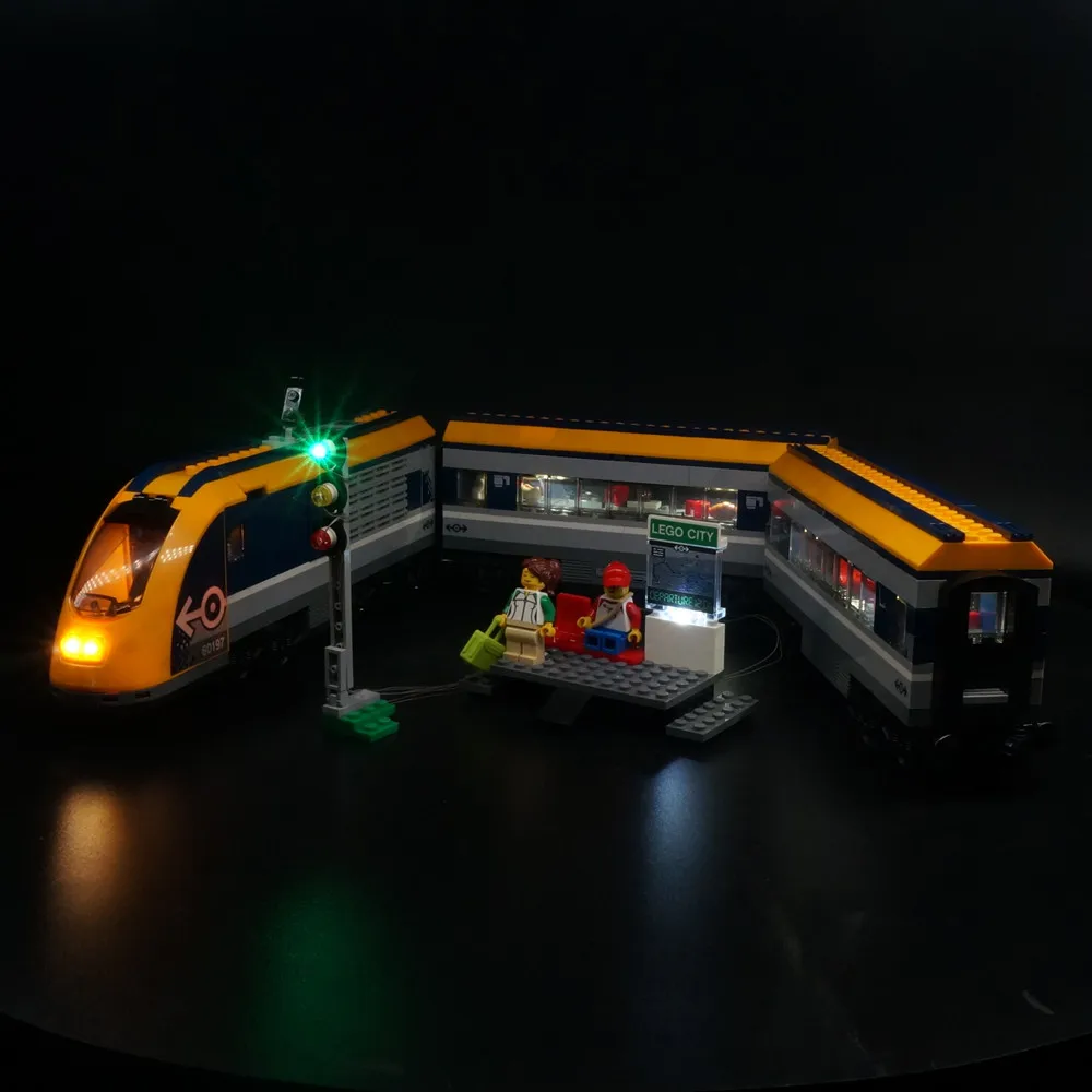 Led Light Kit for LEGO Passenger Train City 60197 Building Blocks
Led Light Kit for LEGO Passenger Train City 60197 Building Blocks