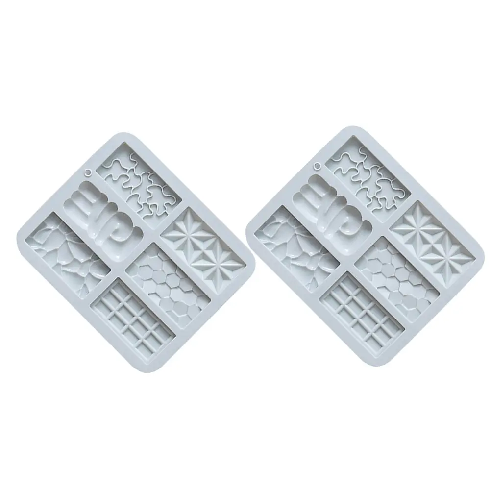 2pcs Chocolate Silicone Rectangle Cake Baking Tools 6Plates Long Shape Easy Demould Premium Silicone Chocolate Molds Material
2pcs Chocolate Silicone Rectangle Cake Baking Tools 6Plates Long Shape Easy Demould Premium Silicone Chocolate Molds Material