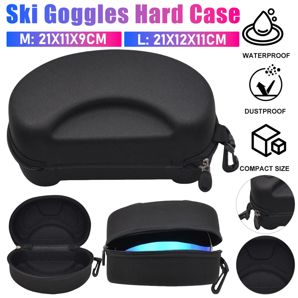 Чехол для хранения лыжных очков, водонепроницаемые жесткие чехлы, чехол для спортивных очков из ЭВА, защитный чехол для лыжных очков, чехлы для переноски очков, держатель
Чехол для хранения лыжных очков, водонепроницаемые жесткие чехлы, чехол для спортивных очков из ЭВА, защитный чехол для лыжных очков, чехлы для переноски очков, держатель