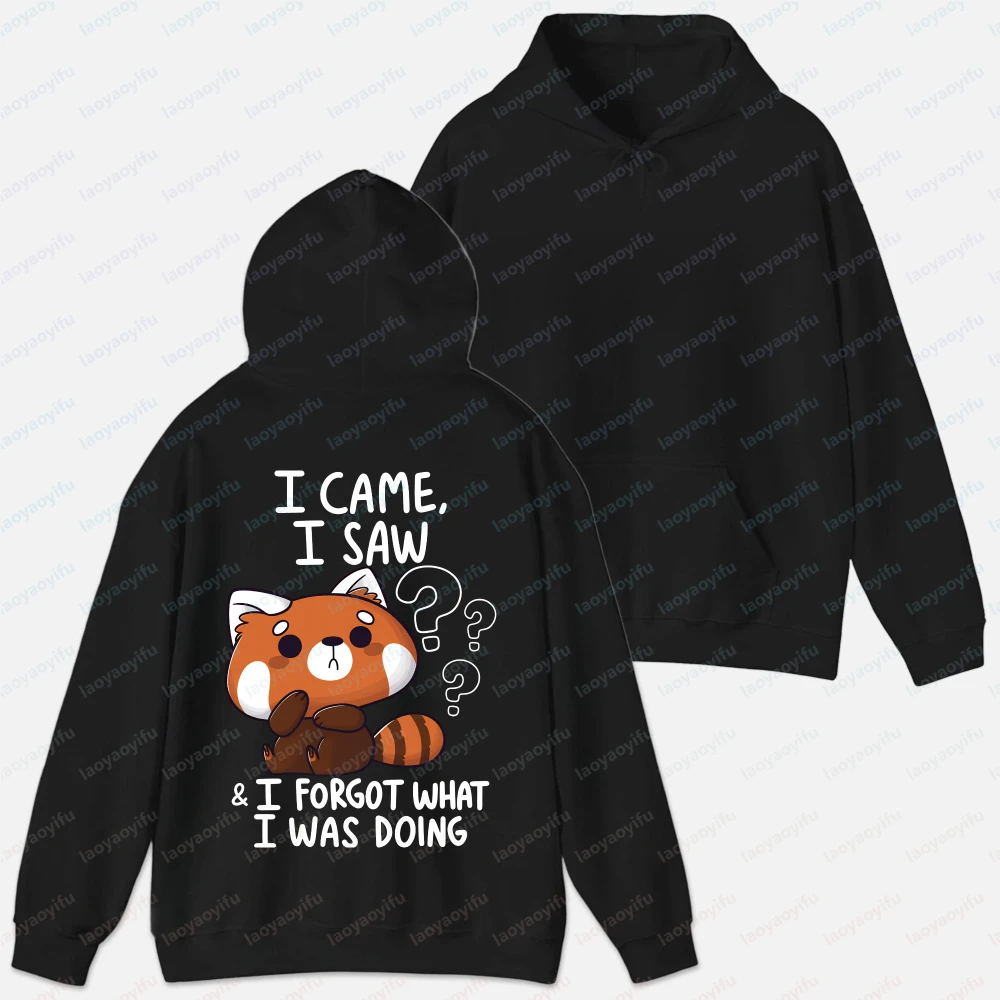 Forgetful Red Panda Hoodie Men Clothes Graphic Tops Quality Long Sleeve Autumn Sweatshirt Custom Clothing Funny Streetwear
Forgetful Red Panda Hoodie Men Clothes Graphic Tops Quality Long Sleeve Autumn Sweatshirt Custom Clothing Funny Streetwear