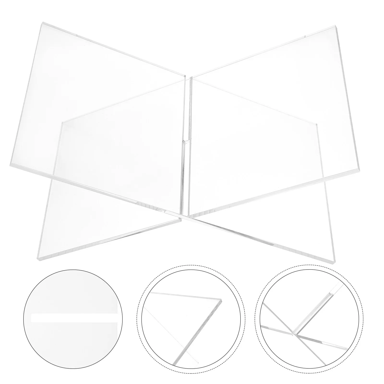 Versatile Desktop Reading Book Rack Transparent Acrylic Display Stand Creative Shape Holder for Office Classroom
Versatile Desktop Reading Book Rack Transparent Acrylic Display Stand Creative Shape Holder for Office Classroom