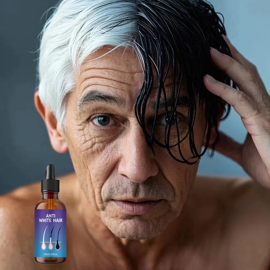 Natural Anti Gray Hair Serum | Nourishing Hair Care Remedy - Repair White & Darkening Hair
Natural Anti Gray Hair Serum | Nourishing Hair Care Remedy - Repair White & Darkening Hair