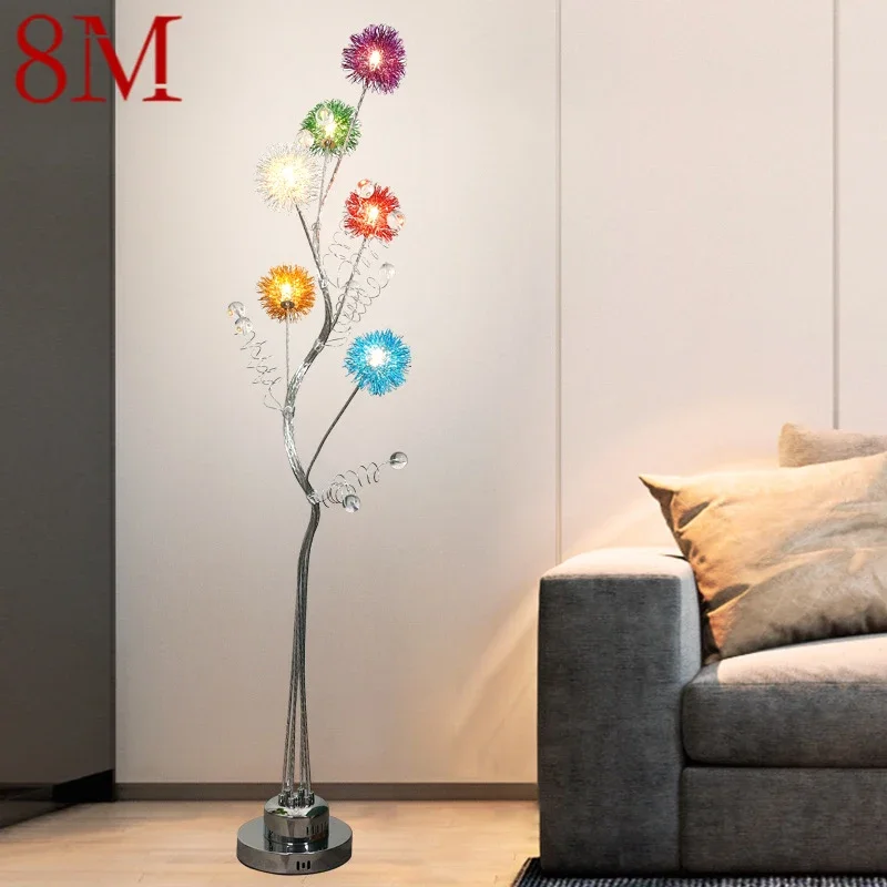 8M Modern Colorful Floor Lamp Pastoral Art Iiving Room Bedroom Aluminum Wire LED Fork Decorative Standing Lightanding Light
8M Modern Colorful Floor Lamp Pastoral Art Iiving Room Bedroom Aluminum Wire LED Fork Decorative Standing Lightanding Light