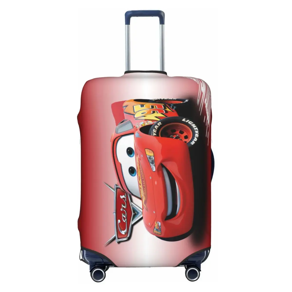 Custom Lighting McQueen Luggage Cover Protector Funny Cartoon Travel Suitcase Protective Cover for 18-32 Inch
Custom Lighting McQueen Luggage Cover Protector Funny Cartoon Travel Suitcase Protective Cover for 18-32 Inch
