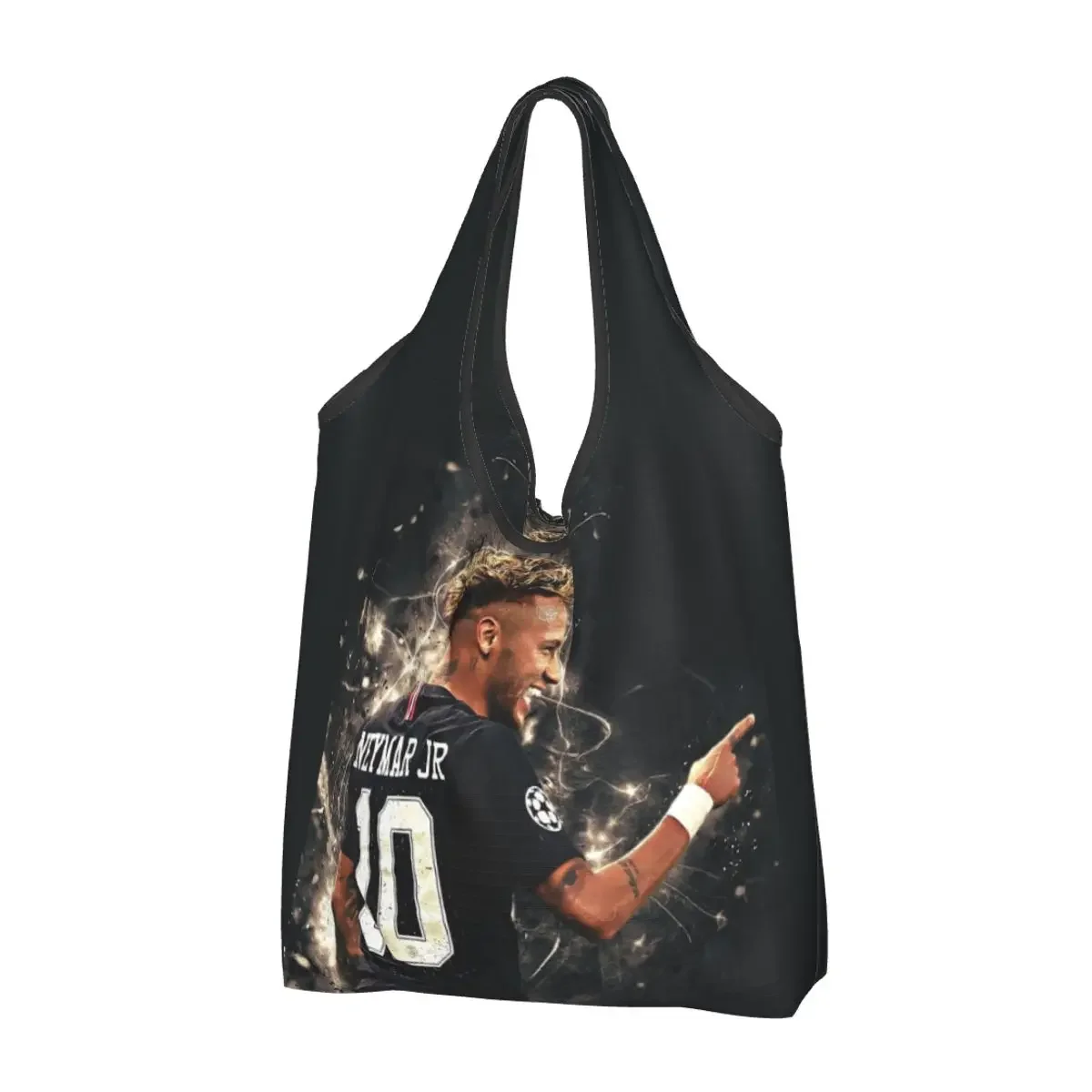 Neymar Art Portable Tote Shopping Bags Large Capacity Shopper Bag Groceries Handbag Shoulder Bag
Neymar Art Portable Tote Shopping Bags Large Capacity Shopper Bag Groceries Handbag Shoulder Bag