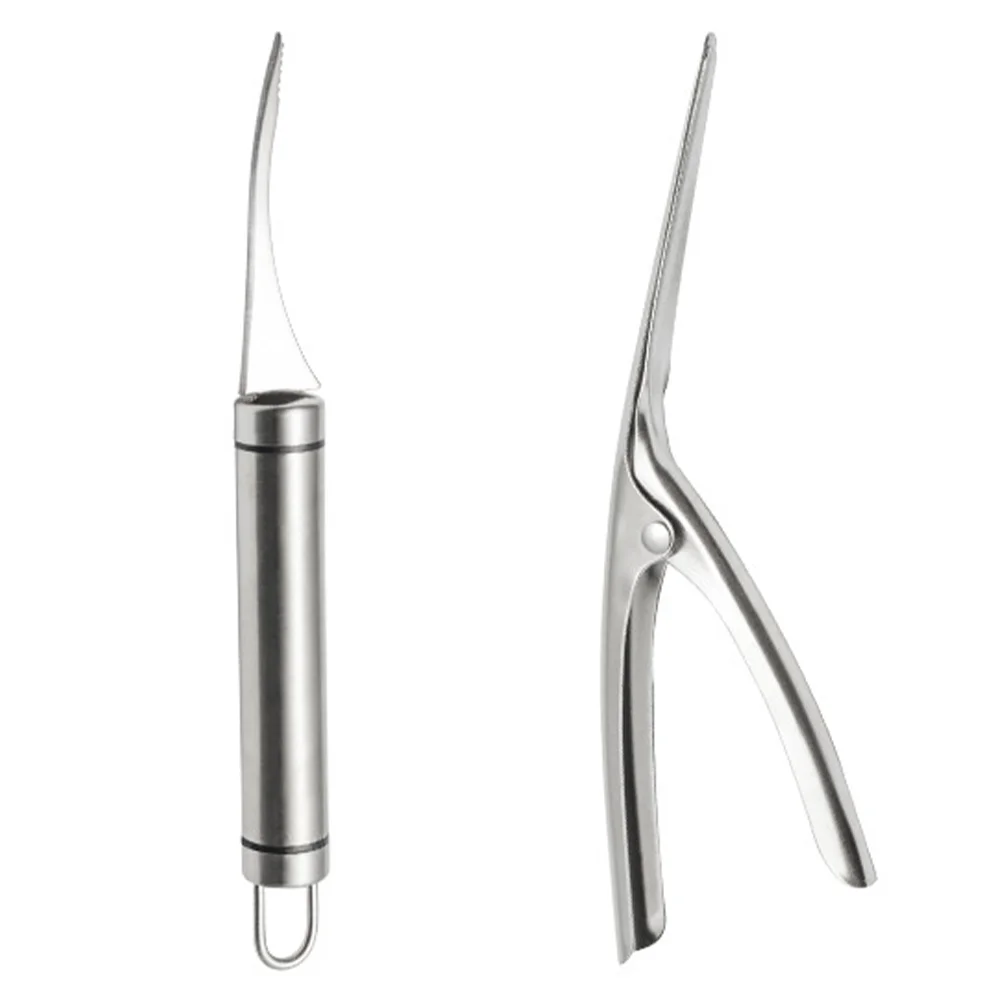 Shrimp Peeler Kit Thread Knife Metal Opener Handling Tool Clean up Tool Line Cleaner
Shrimp Peeler Kit Thread Knife Metal Opener Handling Tool Clean up Tool Line Cleaner