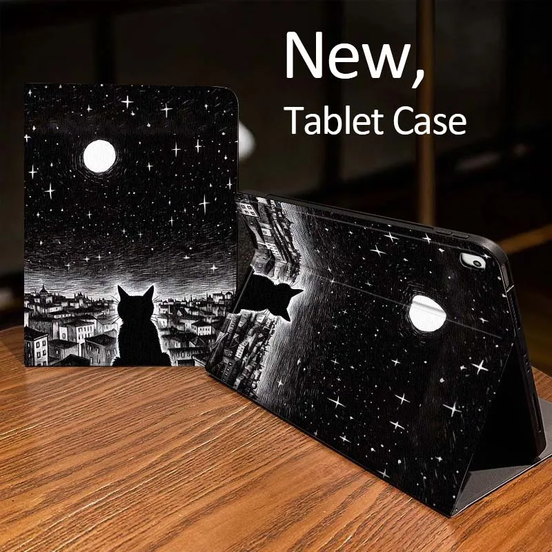 Чехол для планшета с мультяшным черным котом для iPad Pro mini Air 1 2 4 3 5 6 7 8gen 9gen 11 M2 M3 M4 6-го 7-го 10-го 11-го поколений 2025 года
Чехол для планшета с мультяшным черным котом для iPad Pro mini Air 1 2 4 3 5 6 7 8gen 9gen 11 M2 M3 M4 6-го 7-го 10-го 11-го поколений 2025 года