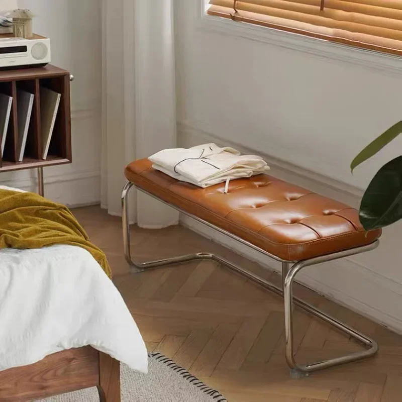 Nordic Leather Stool Simple Modern Hallway Soft Cushion Shoes Stool Sofa Stool Home Living Room Furniture Long Bench
Nordic Leather Stool Simple Modern Hallway Soft Cushion Shoes Stool Sofa Stool Home Living Room Furniture Long Bench