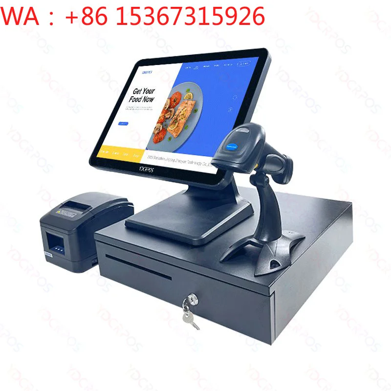 15 Inch Dual User All In One Windows 11 Touch Screen POS Cash Register Terminal for Restaurant
15 Inch Dual User All In One Windows 11 Touch Screen POS Cash Register Terminal for Restaurant