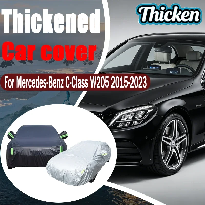 For Mercedes-Benz C-Class W205 2015-2023 Full Car Cover Outdoor Protection, Snow Cover, Sunshade, Waterproof Dustproof
For Mercedes-Benz C-Class W205 2015-2023 Full Car Cover Outdoor Protection, Snow Cover, Sunshade, Waterproof Dustproof
