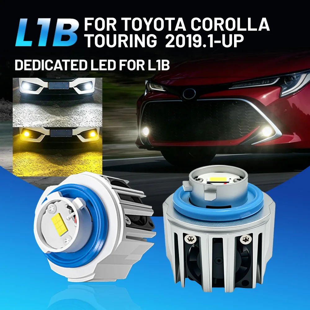 FOR TOYOTA Corolla Touring 2019.1-UP L1B LW5B Auto LED Fog Lamp Turbo Cooling Fan Dual White Amber Beam Driving Light
FOR TOYOTA Corolla Touring 2019.1-UP L1B LW5B Auto LED Fog Lamp Turbo Cooling Fan Dual White Amber Beam Driving Light
