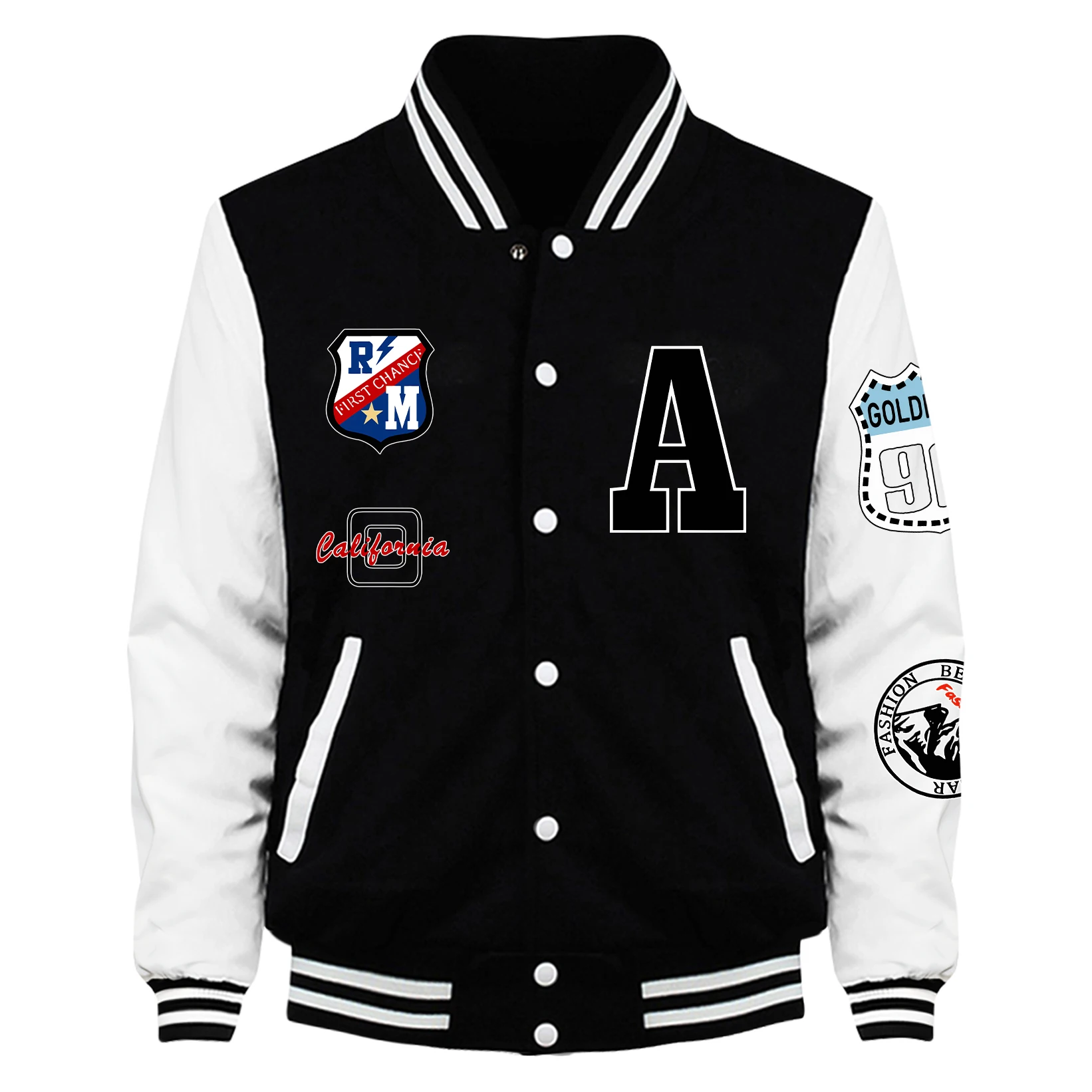 Мужская куртка с принтом Roma First Change, универсальная флисовая бейсбольная майка, винтажная повседневная одежда, мужское осеннее свободное пальто в стиле ретро
Мужская куртка с принтом Roma First Change, универсальная флисовая бейсбольная майка, винтажная повседневная одежда, мужское осеннее свободное пальто в стиле ретро