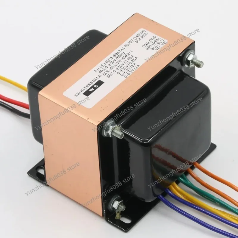 140W Tube Amplifier Transformer 230VX2 6.3VX1 6.3VX1 High Quality Transformer for EL34 Tube Power Amp
140W Tube Amplifier Transformer 230VX2 6.3VX1 6.3VX1 High Quality Transformer for EL34 Tube Power Amp