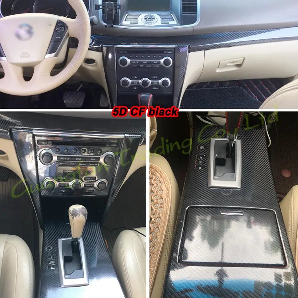 Car-Styling 3D/5D Carbon Fiber Car Interior Center Console Color Change Molding Sticker Decals For Nissan Teana J32 2008-2012
Car-Styling 3D/5D Carbon Fiber Car Interior Center Console Color Change Molding Sticker Decals For Nissan Teana J32 2008-2012