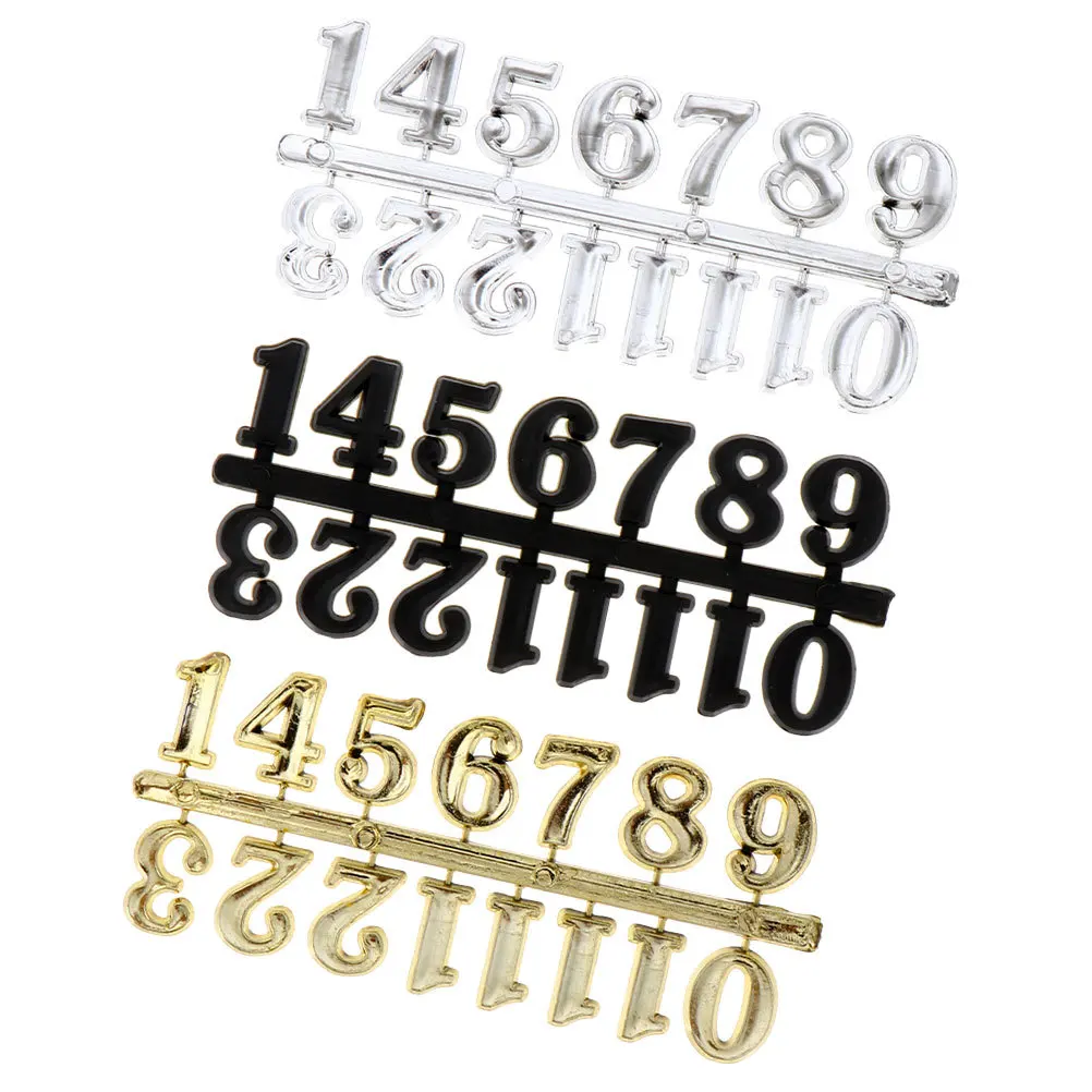 3 set Diy Arabic Numbers Replacement Digital Numerals Kit Sturdy Durable Home Wall Hanging Repair Parts Set Accessories Wall 
3 set Diy Arabic Numbers Replacement Digital Numerals Kit Sturdy Durable Home Wall Hanging Repair Parts Set Accessories Wall