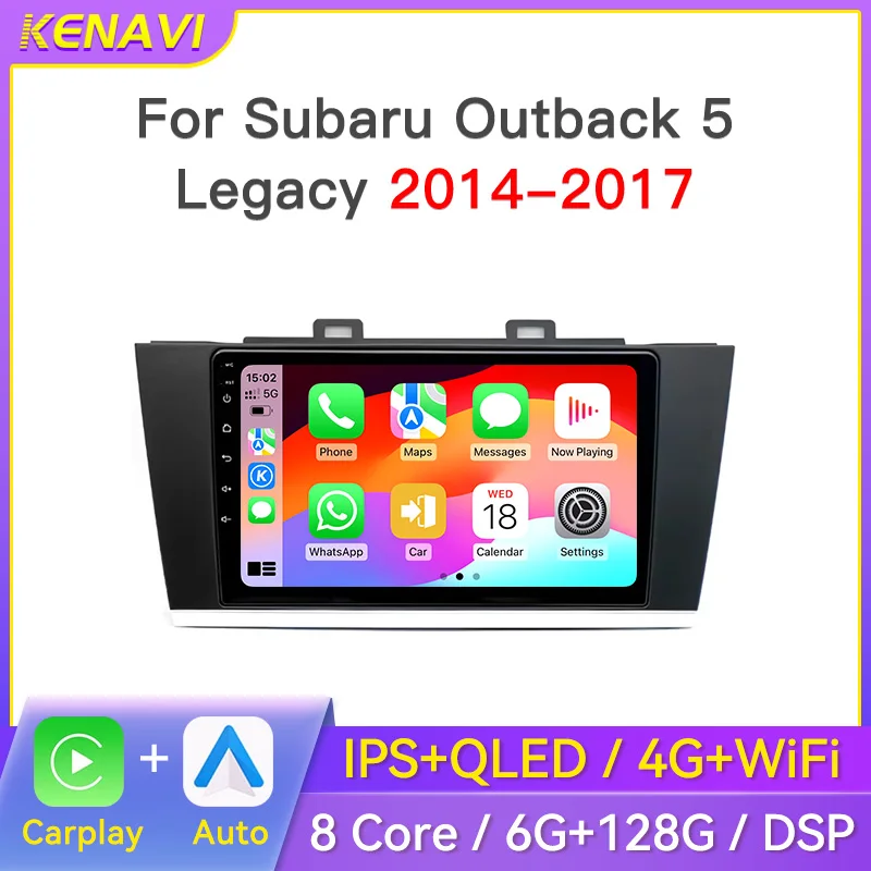 2 Din Car Stereo Radio For Subaru Outback 5 Legacy 2014-2017 Multimedia Player GPS RDS Wireless Carplay Android Auto Head Unit
2 Din Car Stereo Radio For Subaru Outback 5 Legacy 2014-2017 Multimedia Player GPS RDS Wireless Carplay Android Auto Head Unit
