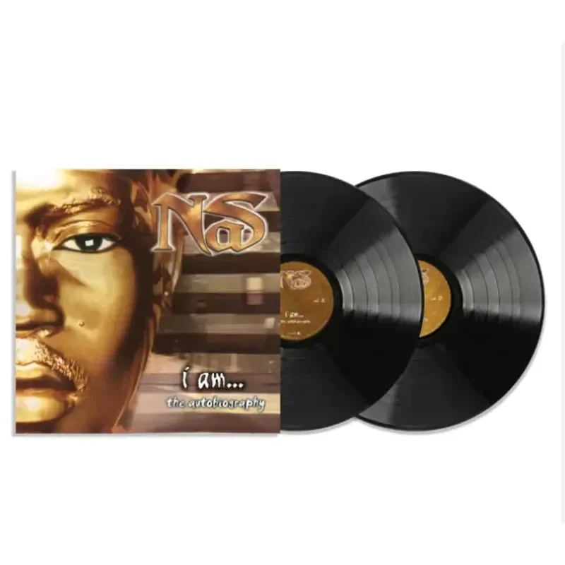 NAS I AM THE AUTOBIOGRAPHY Vinyl Record 2LP for RSD Version
NAS I AM THE AUTOBIOGRAPHY Vinyl Record 2LP for RSD Version