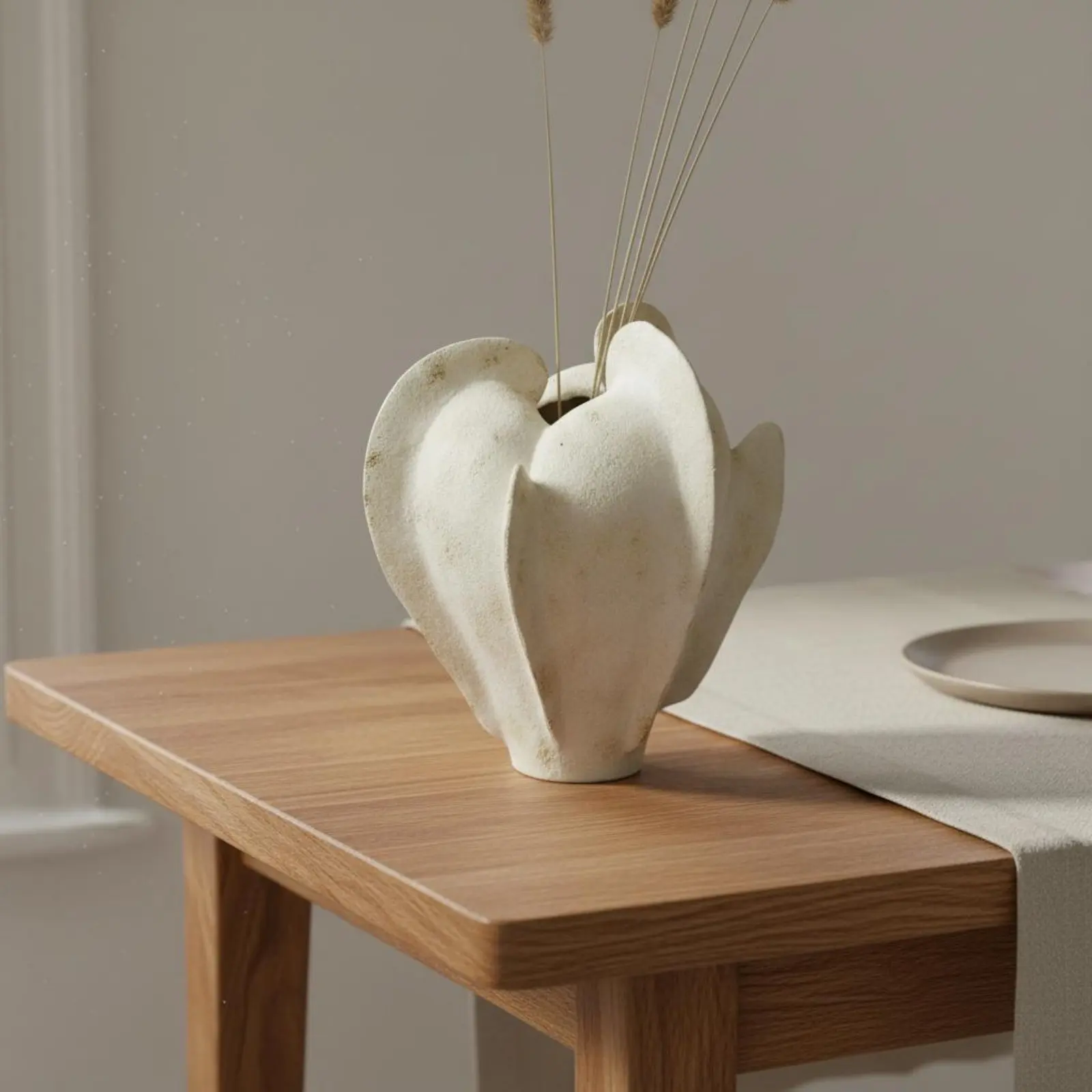 Starfruit Vase Minimalist Design Wabi-Sabi Vase Table Ornament Matte Finish for Desktop
Starfruit Vase Minimalist Design Wabi-Sabi Vase Table Ornament Matte Finish for Desktop