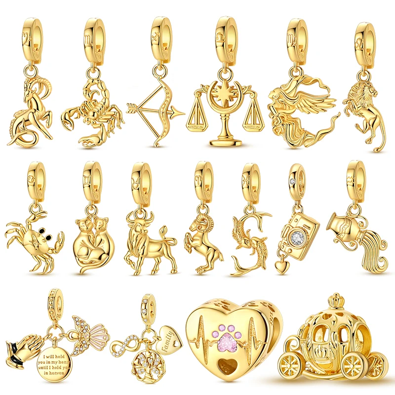 New Charm 925 Silver Golden Tree of Life And Pumpkin Carriage Charms Beads Fit Original 3mm Women Bracelet DIY Fine Jewelry Gift
New Charm 925 Silver Golden Tree of Life And Pumpkin Carriage Charms Beads Fit Original 3mm Women Bracelet DIY Fine Jewelry Gift