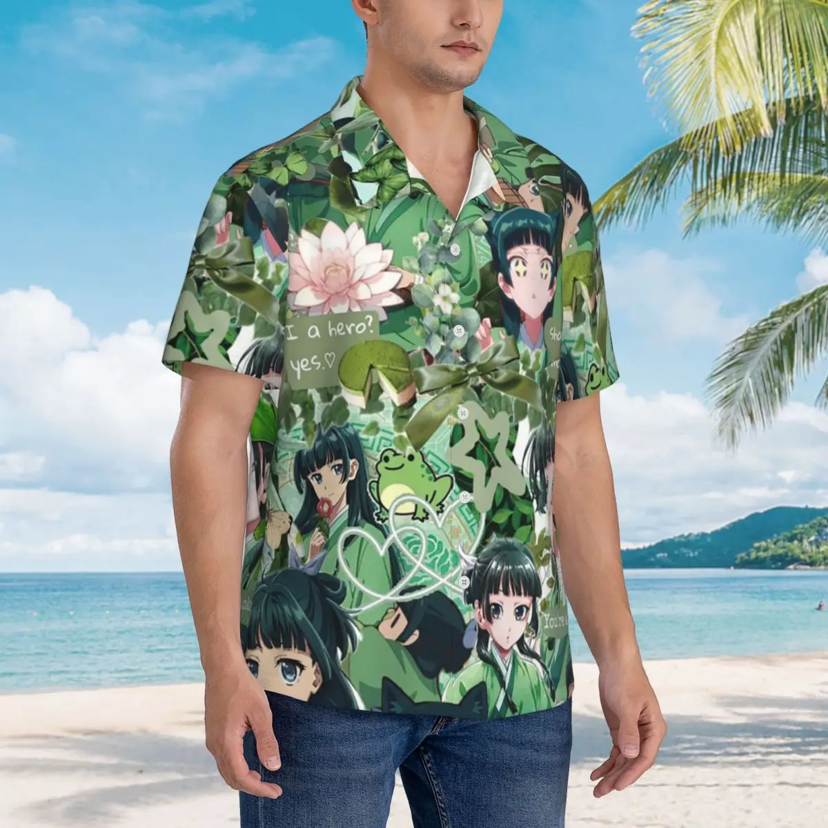 The Apothecary Diaries Maomao Hawaiian Shirts Casual Men Short Sleeve Shirt for Summer Beach Men's Button Tops
The Apothecary Diaries Maomao Hawaiian Shirts Casual Men Short Sleeve Shirt for Summer Beach Men's Button Tops