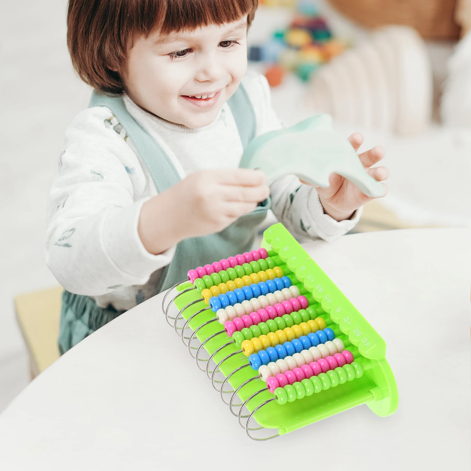 Plastic Counting Abacus for Kids Math Learning Toys 12 Rods Bead Arithmetic Tools Students Educational Preschool 
Plastic Counting Abacus for Kids Math Learning Toys 12 Rods Bead Arithmetic Tools Students Educational Preschool