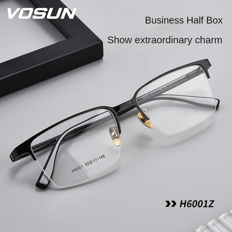VOSUN очки оптические очки H6001 титановые деловые мужские очки по рецепту для успешных мужчин очки
VOSUN очки оптические очки H6001 титановые деловые мужские очки по рецепту для успешных мужчин очки