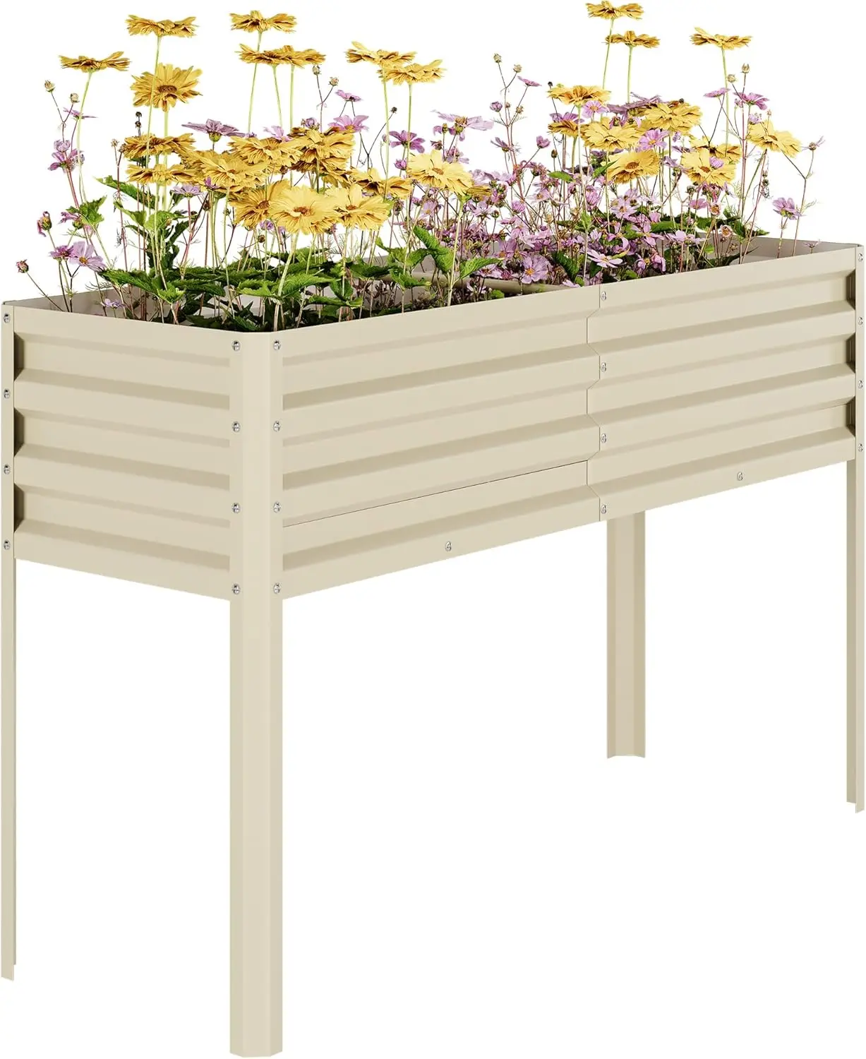 Galvanized Raised Garden Bed with Legs&Water Storage - 50×32×17 in Metal Planter Box, Outdoor Raised Garden Beds Garde
Galvanized Raised Garden Bed with Legs&Water Storage - 50×32×17 in Metal Planter Box, Outdoor Raised Garden Beds Garde