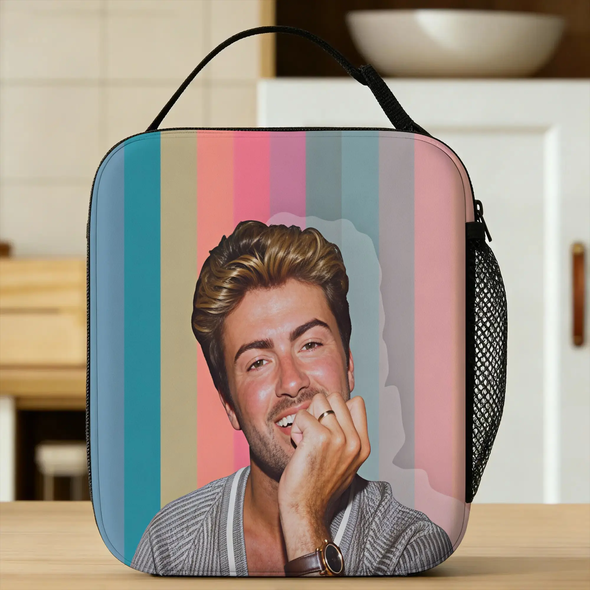 George Michael Lunch Bag Outdoor Picnic Lunch Box For Women Funny Custom Thermal Lunch Bags Waterproof Convenient Cooler Bag
George Michael Lunch Bag Outdoor Picnic Lunch Box For Women Funny Custom Thermal Lunch Bags Waterproof Convenient Cooler Bag