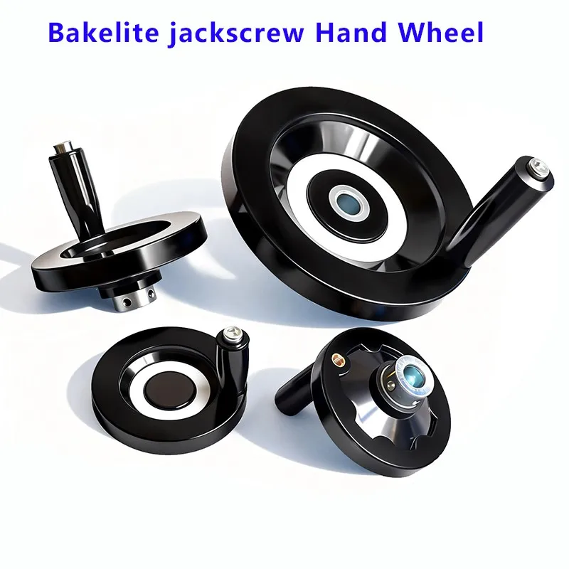 Aluminum Bakelite jackscrew Hand Wheel Top Screw 63/80/100/125/160/200m Ripple Design Keyway Circular Handle for Machine Tools
Aluminum Bakelite jackscrew Hand Wheel Top Screw 63/80/100/125/160/200m Ripple Design Keyway Circular Handle for Machine Tools