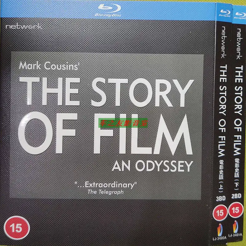 BD Blu-ray High-Definition Documentary The Story of Film An Odyssey by Mark Cousins 5-Disc Set Bilingual in Chinese and
BD Blu-ray High-Definition Documentary The Story of Film An Odyssey by Mark Cousins 5-Disc Set Bilingual in Chinese and