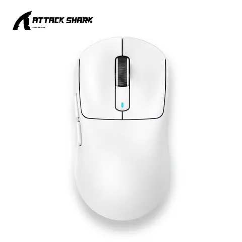 Wireless Mouse X3 ATTACK SHARK PAW3395 4K Returns Bluetooth Tri-Mode Connection, Macro Gaming Mouse