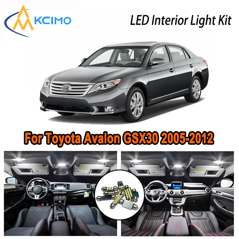 Для Toyota Avalon GSX30 2005-2012 2006 2007 2008 2009 2010 светодиодный внутренний купол карта багажника комплект автомобильных светодиодных ламп Canbus без ошибок
Для Toyota Avalon GSX30 2005-2012 2006 2007 2008 2009 2010 светодиодный внутренний купол карта багажника комплект автомобильных светодиодных ламп Canbus без ошибок