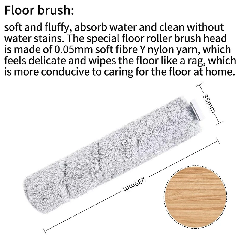 A63M-Vacuum Cleaner Roller Brush For Bissell Crosswave 2554A 2554 2590 2593 2596 Floor Brush Accessories
A63M-Vacuum Cleaner Roller Brush For Bissell Crosswave 2554A 2554 2590 2593 2596 Floor Brush Accessories