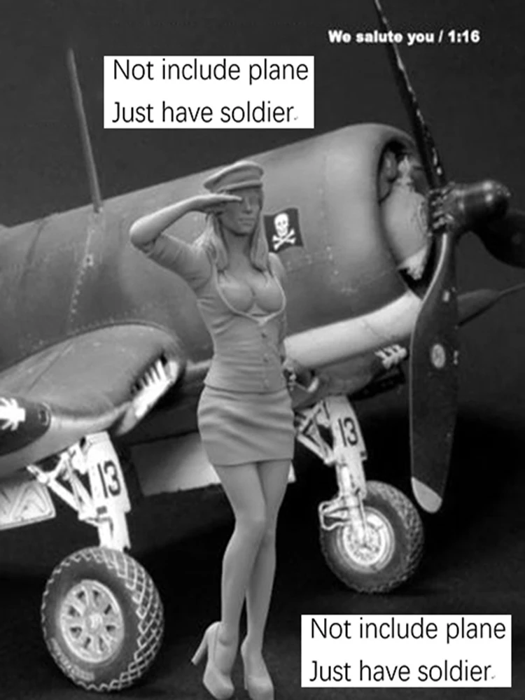 New Unassembled 1/16 120mm Pinup Girl We Salute You1942 Resin Kit DIY Toys Unpainted resin model
New Unassembled 1/16 120mm Pinup Girl We Salute You1942 Resin Kit DIY Toys Unpainted resin model
