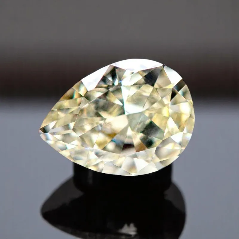 5A Grade Light Yellow Pear Cut 4K Crushed Ice Cubic Zirconia Stones - Lab-Synthetic CZ for Women's Jewelry Charms
5A Grade Light Yellow Pear Cut 4K Crushed Ice Cubic Zirconia Stones - Lab-Synthetic CZ for Women's Jewelry Charms