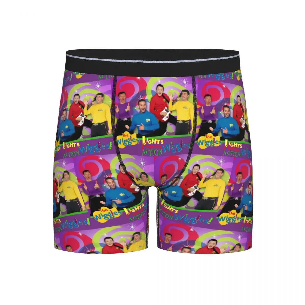 Long Boxer Underpants Shorts The Wiggles Tv Show Music Band Panties Men's Soft Underwear for Homme Man Boyfriend Gift
Long Boxer Underpants Shorts The Wiggles Tv Show Music Band Panties Men's Soft Underwear for Homme Man Boyfriend Gift