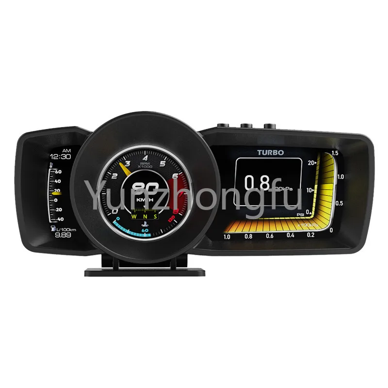 Acclope Multiple Interface HUD Vehicle GPS Display AUto Mater OBD Smart Gauge Head Up Display
Acclope Multiple Interface HUD Vehicle GPS Display AUto Mater OBD Smart Gauge Head Up Display