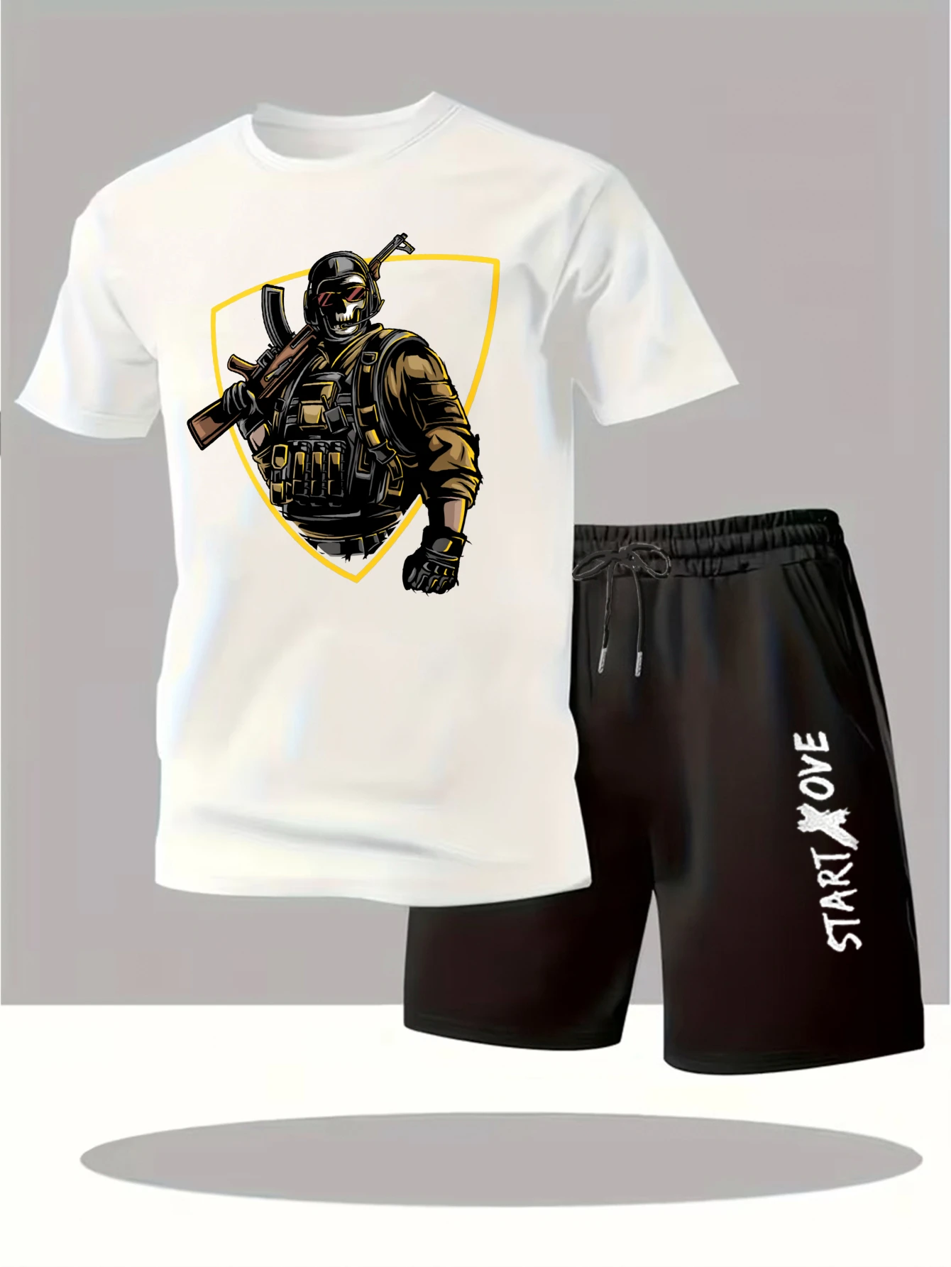 Мужские комплекты 2025: Новинка! Модный комплект из свитшота и шорт. Мужской спортивный костюм с принтом. Костюм для мужчин. Графический спортивный костюм Y2K.
Мужские комплекты 2025: Новинка! Модный комплект из свитшота и шорт. Мужской спортивный костюм с принтом. Костюм для мужчин. Графический спортивный костюм Y2K.