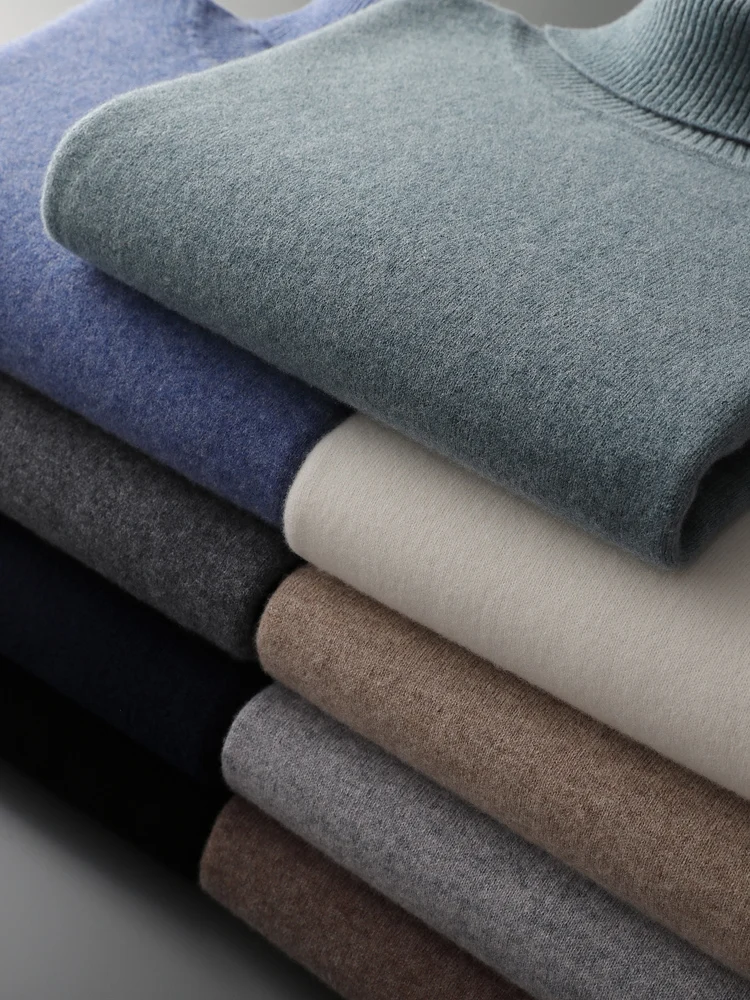 Men's 100% Pure Wool Sweater Turtleneck Solid Pullovers Long Sleeve Large Size Base Shirt Autumn Winter Youth Wool Knit Tops
Men's 100% Pure Wool Sweater Turtleneck Solid Pullovers Long Sleeve Large Size Base Shirt Autumn Winter Youth Wool Knit Tops